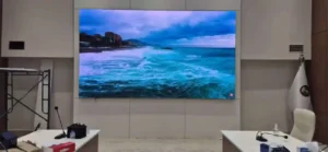 XINGSHILED COB LED display installed in a conference room, ideal for meetings and presentations